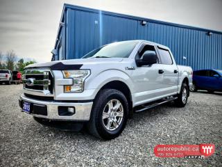 Used 2015 Ford F-150 4x4 Crew Cab 6 seater short box Certified One Owne for sale in Orillia, ON