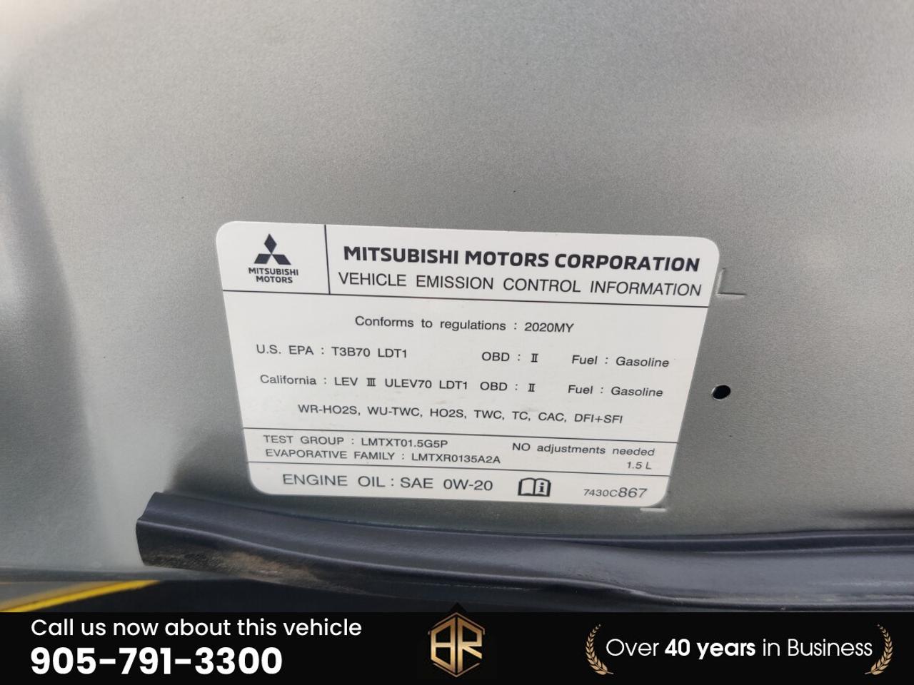 2020 Mitsubishi Eclipse Cross ES | Low Km | AWD Photo