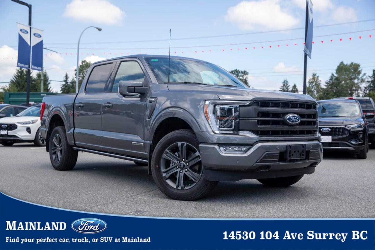 New 2023 Ford F-150 Lariat 502A HYBRID, MOONROOF, PRO POWER ONBOARD 7.2KW for Sale in Surrey, British Columbia