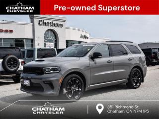 Used 2021 Dodge Durango R/T BLACK TOP PACKAGE SUNROOF NAV ONE OWNER for sale in Chatham, ON