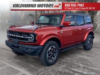Used 2023 Ford Bronco Outer Banks for sale in Cayuga, ON