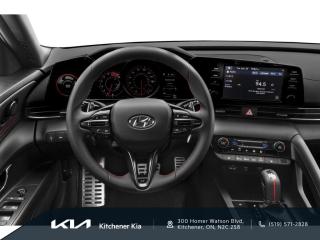 <p>One Owner N-line Elantra. Sporty, amazing tech and ready to go to its new home.</p>

<p>Loaded with amazing features like sport bucket seats, rear camera, android auto/apple carplay, bluetooth, heated seats, blindspot monitoring, sunroof and so much more.</p>

<p></p>

<p>Contact us now for your free test drive!</p>

<p>Kitchener Kias Used Car Philosophy: Provide each client with an open, honest and transparent used car buying process. With the use of real time pricing software, complimentary Carfax reports and an in-depth safety inspection review, you can rest assured that your used car purchase will offer you the best value and use of your time.</p>

<p>Kitchener Kia proudly serves all neighbouring communities including: Kitchener, Waterloo, Cambridge, Guelph, St. Thomas, Strathroy, Clinton, Owen Sound, Sarnia, Listowel, Woodstock, Grand Bend, Port Stanley, Belmont, Ingersoll, Brantford, Paris, and Chatham.</p>

<p><strong>519-571-2828<br />
sales@kitchenerkia.com</strong></p>
OAC and term subject to bank approval and year of vehicle.