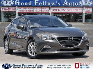 Used 2014 Mazda MAZDA3 GS MODEL, HEATED SEATS, REARVIEW CAMERA for sale in Toronto, ON