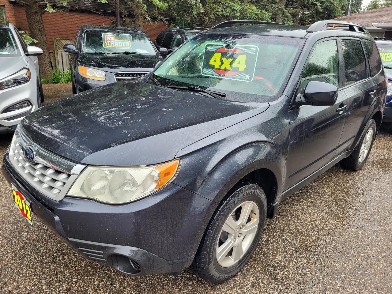 2012 Subaru Forester 5DR WGN AUTO 2.5X Clean CarFax Financing Trades OK - Photo #1