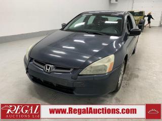 Used 2003 Honda Accord DX for sale in Calgary, AB
