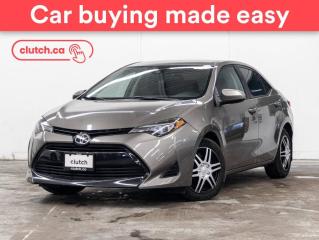 Used 2017 Toyota Corolla LE w/ Backup Camera, Heated Front Seats, Bluetooth for sale in Toronto, ON