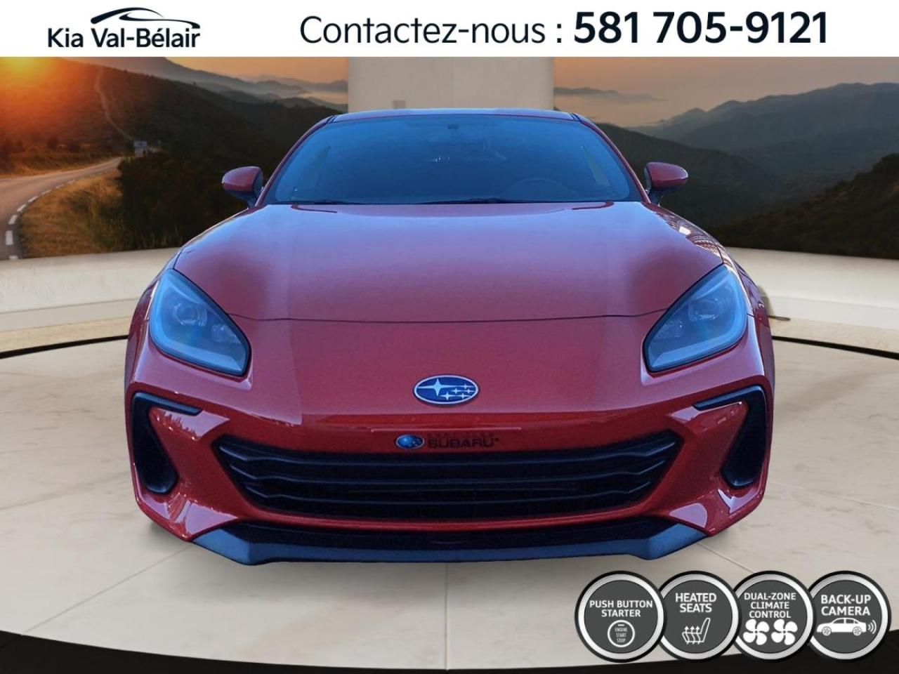 Used 2023 Subaru BRZ Sport-tech *CAMÉRA *SIÈGES CHAUFFANTS *BI-ZONE for sale in Québec, QC