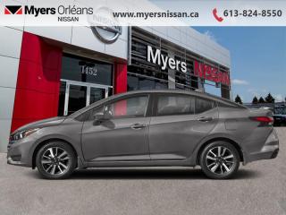 <b>Heated Seats,  Apple CarPlay,  Android Auto,  Remote Start,  Blind Spot Detection!</b><br> <br> <br> <br>  This 2043 Nissan Versa is a value-packed subcompact sedan with great standard features. <br> <br>The Nissan Versa stays true to the core mandate of providing a value-packed yet competent urban commuter. The updated looks and smooth handling with class-leading efficiency are few of the delightful characteristics that make this subcompact sedan a top pick. The interior is also loaded with great tech and safety features that ensure a blissful and hassle-free commute every time, in all conditions.<br> <br> This gun metallic sedan  has an automatic transmission and is powered by a  122HP 1.6L 4 Cylinder Engine.<br> <br> Our Versas trim level is SV. This Versa SV steps things up with Apple CarPlay, Android Auto, machined alloy wheels, heated front seats, remote start and blind spot detection, and also comes standard with great features such as front fog lamps, remote keyless entry, cruise control with steering wheel controls, air conditioning, a 7-inch touchscreen display with Bluetooth hands-free, audio streaming, AM/FM radio, Siri Eyes Free, and Google Assistant voice recognition. Safety features include intelligent emergency braking, lane departure warning, front and rear collision mitigation, and a rearview camera. This vehicle has been upgraded with the following features: Heated Seats,  Apple Carplay,  Android Auto,  Remote Start,  Blind Spot Detection,  Lane Departure Warning,  Forward Collision Alert. <br><br> <br/>    7.74% financing for 84 months. <br> Payments from <b>$399.75</b> monthly with $0 down for 84 months @ 7.74% APR O.A.C. ( Plus applicable taxes -  $621 Administration fee included. Licensing not included.    ).  Incentives expire 2024-07-31.  See dealer for details. <br> <br>We are proud to regularly serve our clients and ready to help you find the right car that fits your needs, your wants, and your budget.And, of course, were always happy to answer any of your questions.Proudly supporting Ottawa, Orleans, Vanier, Barrhaven, Kanata, Nepean, Stittsville, Carp, Dunrobin, Kemptville, Westboro, Cumberland, Rockland, Embrun , Casselman , Limoges, Crysler and beyond! Call us at (613) 824-8550 or use the Get More Info button for more information. Please see dealer for details. The vehicle may not be exactly as shown. The selling price includes all fees, licensing & taxes are extra. OMVIC licensed.Find out why Myers Orleans Nissan is Ottawas number one rated Nissan dealership for customer satisfaction! We take pride in offering our clients exceptional bilingual customer service throughout our sales, service and parts departments. Located just off highway 174 at the Jean DÀrc exit, in the Orleans Auto Mall, we have a huge selection of New vehicles and our professional team will help you find the Nissan that fits both your lifestyle and budget. And if we dont have it here, we will find it or you! Visit or call us today.<br> Come by and check out our fleet of 40+ used cars and trucks and 100+ new cars and trucks for sale in Orleans.  o~o