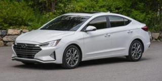<b>Heated Seats, Heated Steering Wheel, Android Auto, Apple CarPlay, Rear View Camera, Bluetooth, Air Conditioning, Steering Wheel Audio Control, Remote Keyless Entry, Power Windows</b><br> <br>    Dynamic and stylish, this new Elantra goes above and beyond its class. This  2019 Hyundai Elantra is fresh on our lot in Kingston. <br> <br>Built to be stronger yet lighter, more powerful and much more fuel efficient, this new 2019 Hyundai Elantra is the award-winning compact that delivers refined quality and comfort above all. With a stylish aerodynamic design and excellent performance, this Elantra stands out as a leader in its competitive class. This  sedan has 63,749 kms. Its  nice in colour  . It has an automatic transmission and is powered by a  smooth engine.  It may have some remaining factory warranty, please check with dealer for details. <br> <br> Our Elantras trim level is Preferred w/sun and safety pkg. Upgrade to the Preferred trim of the Elantra and get treated to a host of features including heated side mirrors, a 6 speaker stereo with a 7 inch touch screen, Android and Apple smartphone connectivity, Bluetooth, heated front bucket seats, a heated steering wheel, cruise control, remote keyless entry, air conditioning, front and rear cup holders, power door locks, blind spot detection, lane change assist, rear collision warning, a rear view camera and much more.<br> <br>To apply right now for financing use this link : <a href=https://www.taylorautomall.com/finance/apply-for-financing/ target=_blank>https://www.taylorautomall.com/finance/apply-for-financing/</a><br><br> <br/><br>For more information, please call any of our knowledgeable used vehicle staff at (613) 549-1311!<br><br> Come by and check out our fleet of 90+ used cars and trucks and 110+ new cars and trucks for sale in Kingston.  o~o