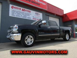 Used 2016 Chevrolet Silverado 1500 Crew LTZ Loaded, Leather, Wholesale Buy! for sale in Swift Current, SK