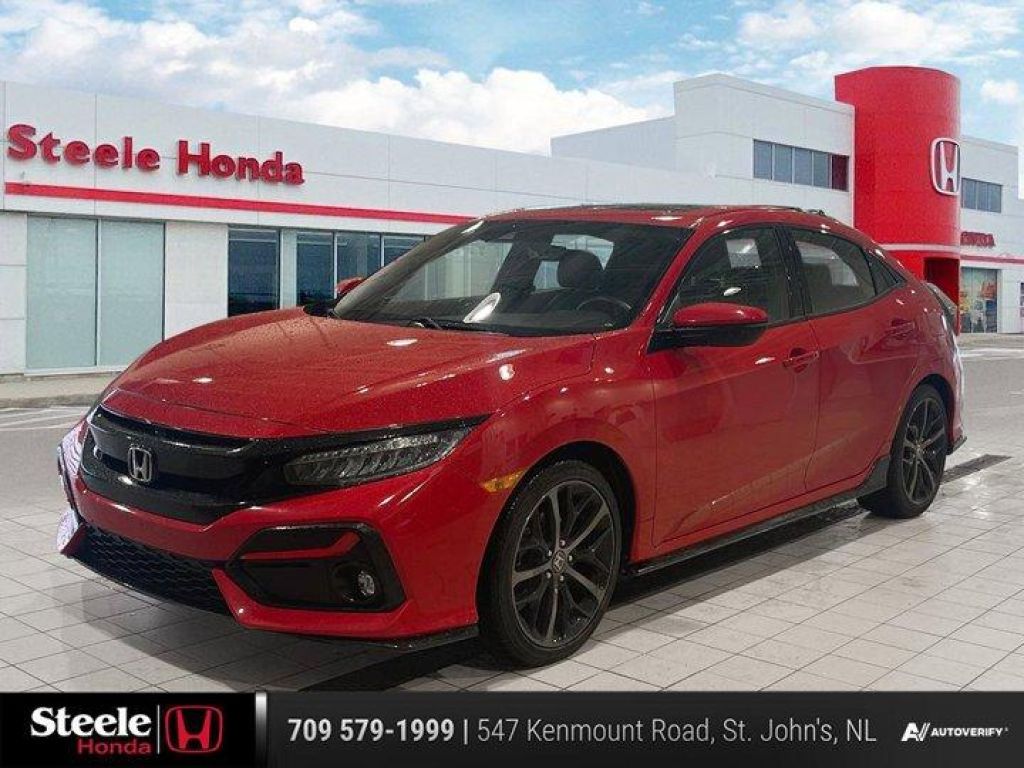 Used 2020 Honda Civic Hatchback Sport Touring for Sale in St. John's, Newfoundland and Labrador