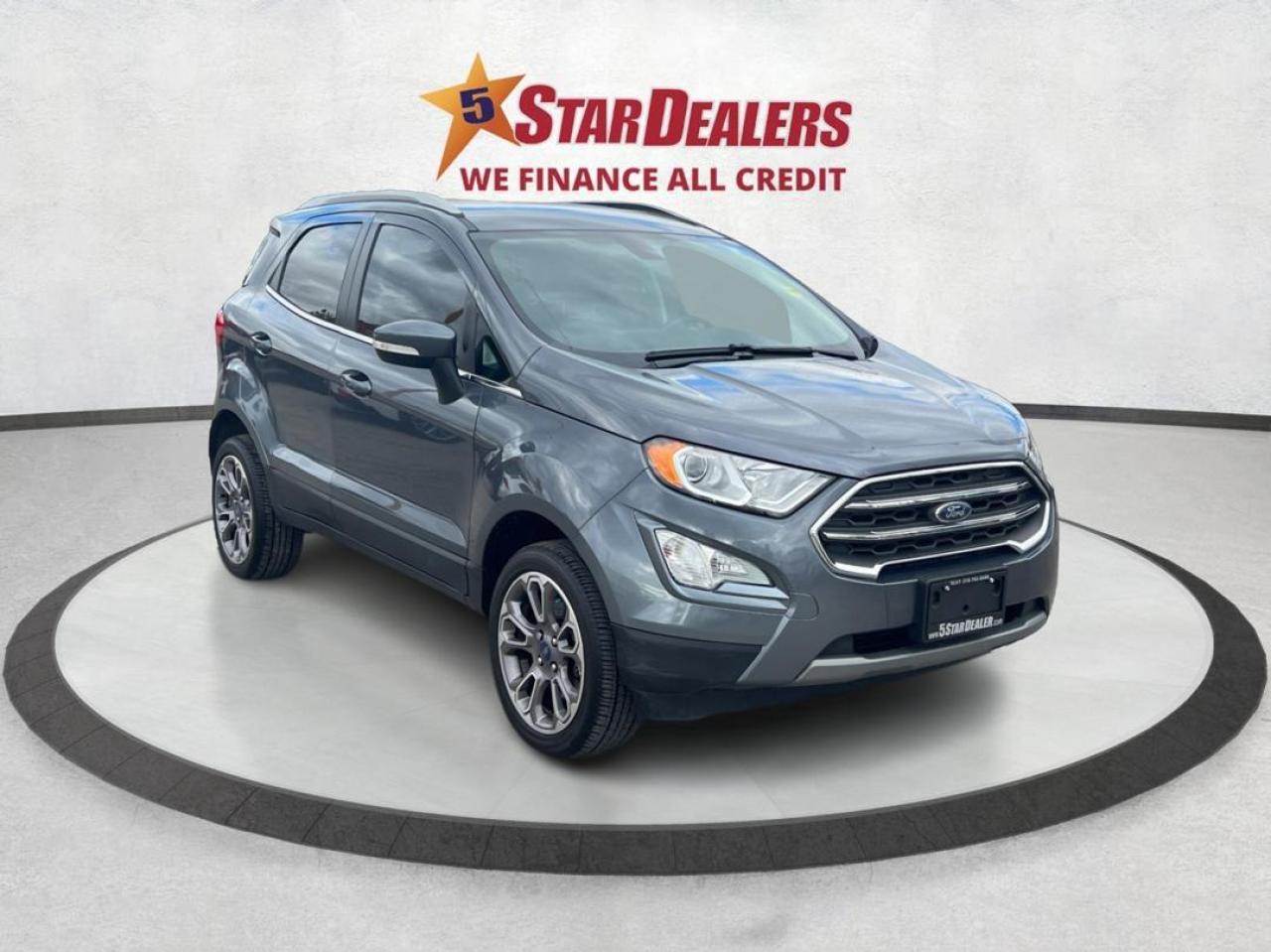 Used 2021 Ford EcoSport Titanium AWD LEATHER NAV ROOF WE FINANCE ALL CRDT for sale in London, ON