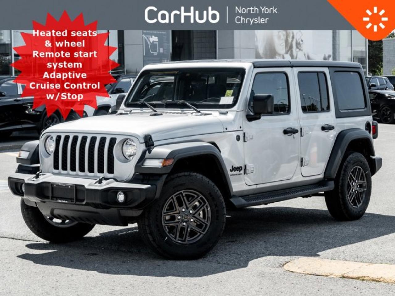 New 2024 Jeep Wrangler SPORT S Forward Collision Warning Plus with Active Braking for sale in Thornhill, ON