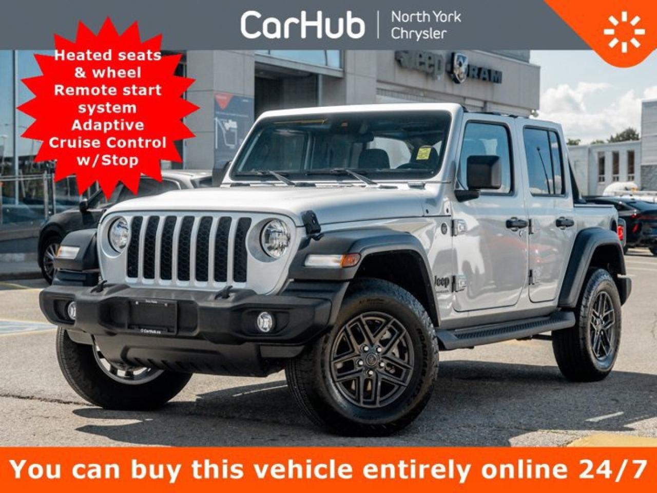 New 2024 Jeep Wrangler SPORT S Forward Collision Warning Plus with Active Braking for sale in Thornhill, ON