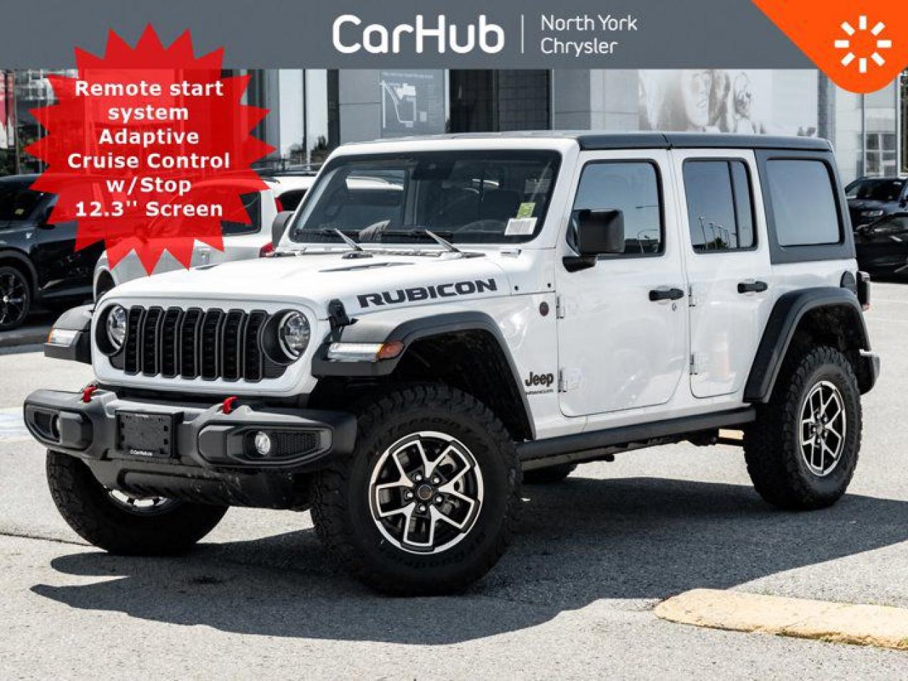 New 2024 Jeep Wrangler RUBICON Rear CrossPath Detection Heated Seats & Wheel for sale in Thornhill, ON