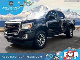 Used 2021 GMC Canyon AT4 w/Leather  - Leather Seats - $158.44 /Wk for sale in Abbotsford, BC