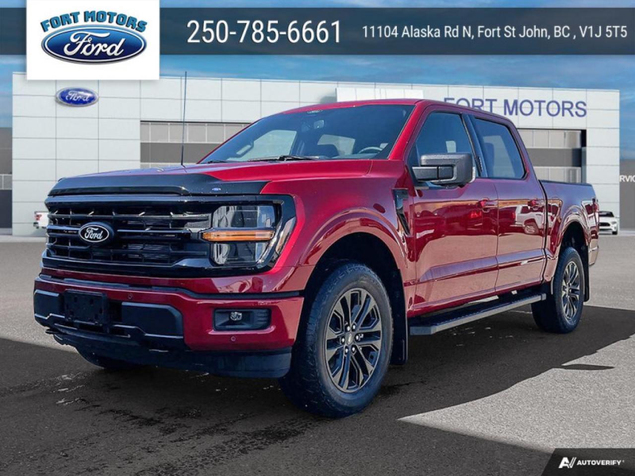 New 2024 Ford F-150 XLT  - Tow Package - Tailgate Step for sale in Fort St John, BC