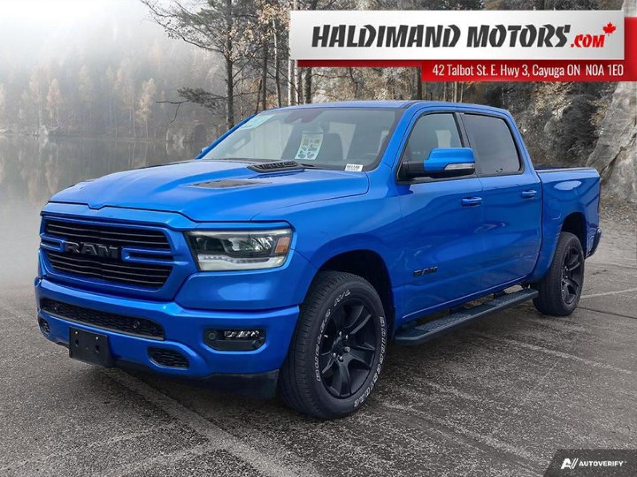 Used 2021 RAM 1500 SPORT for sale in Cayuga, ON