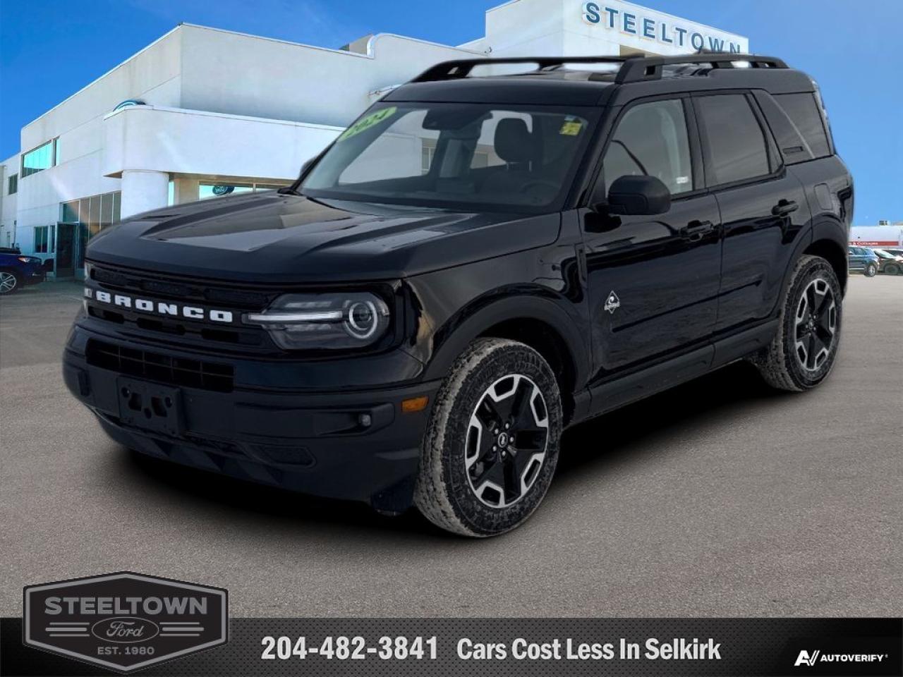 Used 2024 Ford Bronco Sport Outer Banks  - Leather Seats for sale in Selkirk, MB