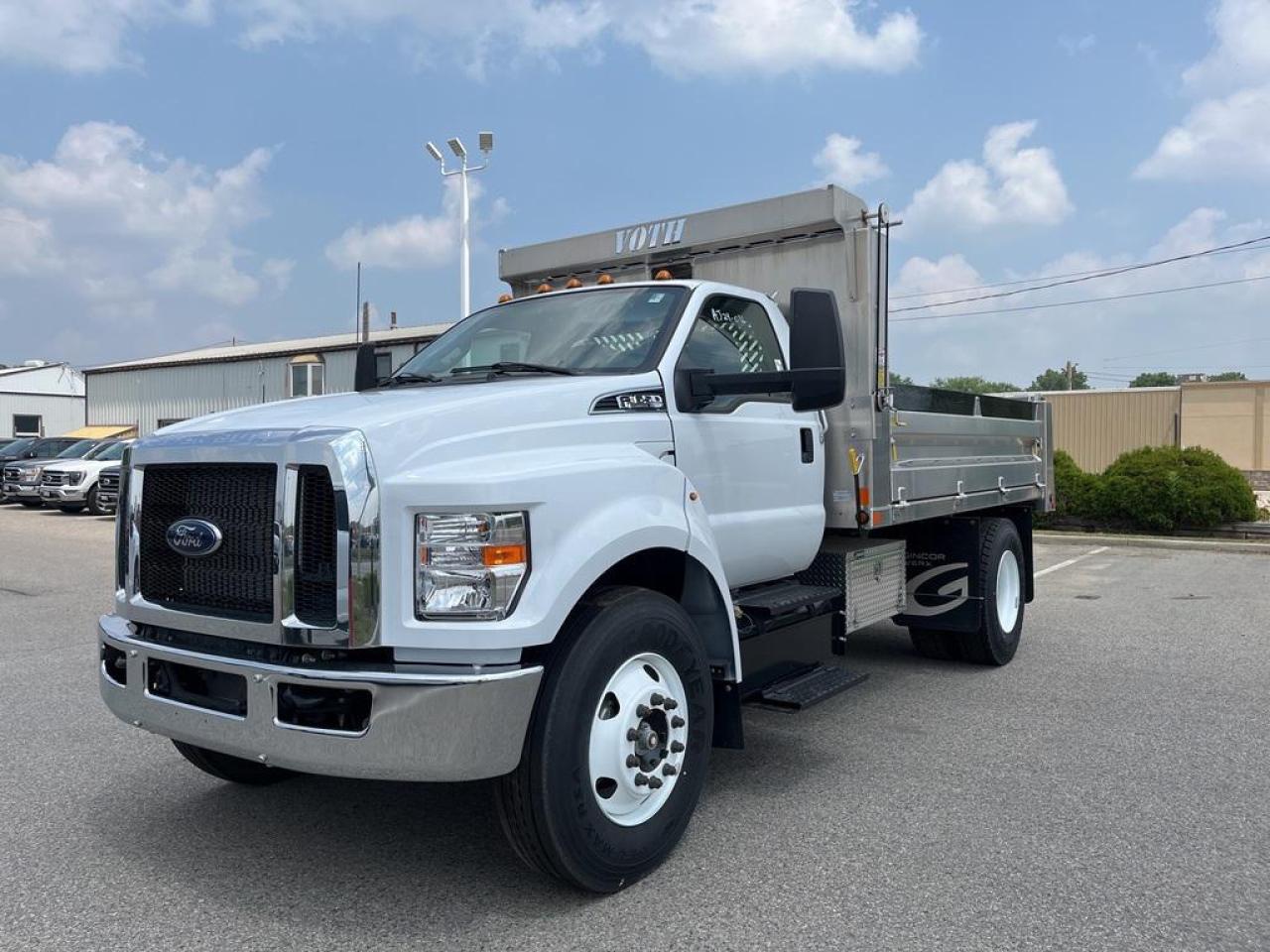 New 2025 Ford F-650 Gas VOTH 13FT ALUMINUM DUMP for sale in Chatham, ON
