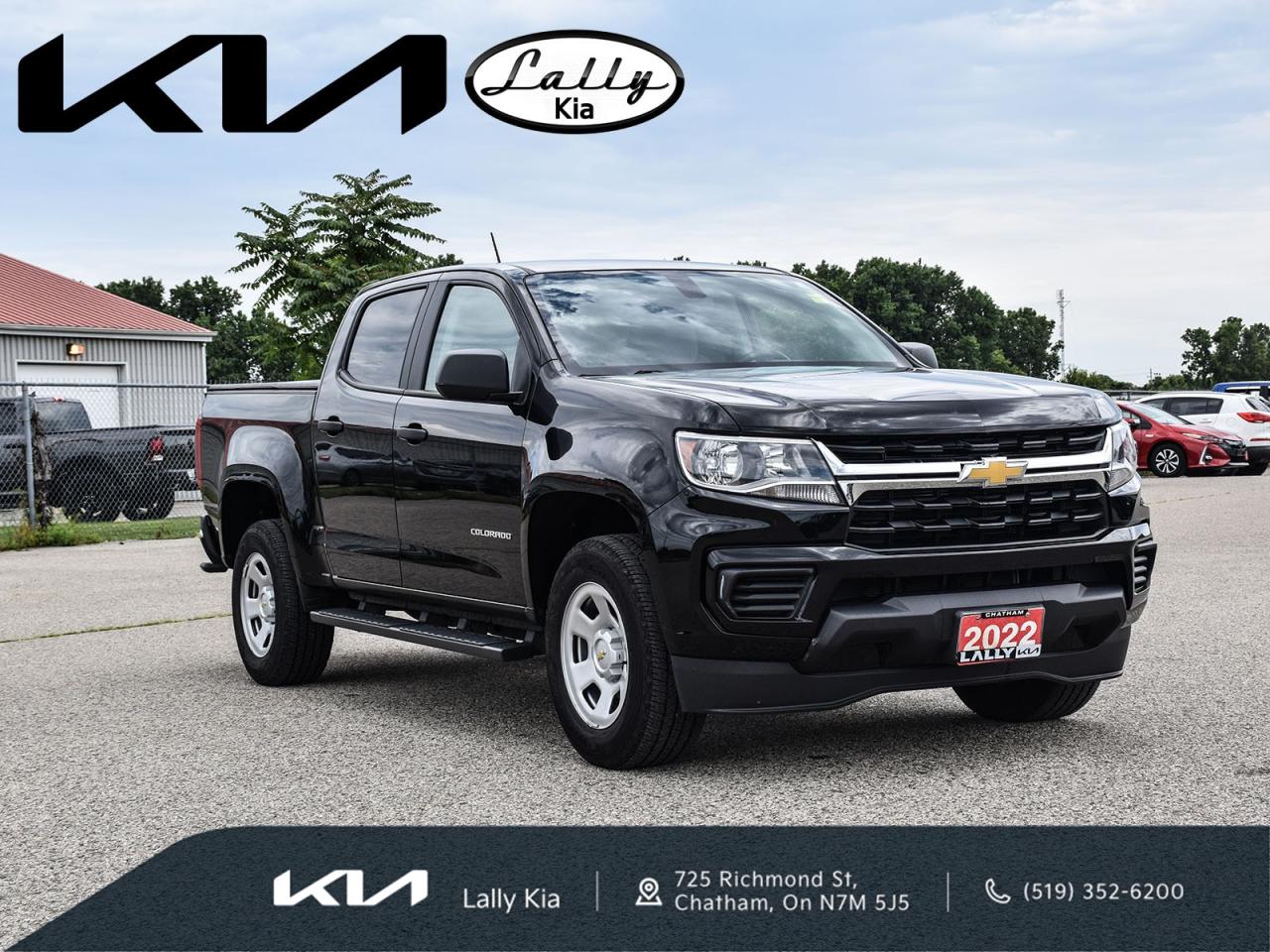 Used 2022 Chevrolet Colorado WT ONE OWNER*/ *ACCIDENT FREE*/APPLE CARPLAY/ANDROID AUTO/DRIVER 4-WAY POWER SEAT ADJUSTER/PREMIUM AUDIO SYSTEM: CHEVROLET INFOTAINMENT 3. for sale in Chatham, ON