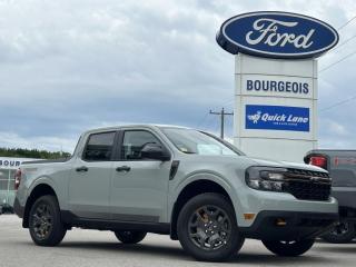 <b>Sunroof, Off-Road Package, XLT Luxury Package, 17 inch Aluminum Wheels, Trailer Hitch!</b><br> <br> <br> <br>  This Ford Maverick is the perfect compact pickup to match your active lifestyle! <br> <br>With a do-it-yourself attitude, this trendsetter is ready for any challenge you put in front of it. The Maverick is designed to fit up to 5 passengers, tow or haul an impressive payload and offers maneuverability in the city that is unsurpassed. Whether you choose to use this Ford Maverick as a daily commuter, a grocery getter, furniture hauler or weekend warrior, this compact pickup truck is ready, willing and able to get it done!<br> <br> This cactus grey Crew Cab 4X4 pickup   has a 8 speed automatic transmission and is powered by a  250HP 2.0L 4 Cylinder Engine.<br> <br> Our Mavericks trim level is XLT. This Maverick XLT steps things up with upgraded aluminum wheels, a power locking tailgate, power side mirrors and an upgraded front grille. Also standard is a configurable cargo box, to allow for even more storage versatility. Additional standard equipment includes towing equipment with trailer sway control, full folding rear bench seats, an underbody-stored spare wheel, and cargo box lights. Convenience and connectivity features include cruise control with steering wheel controls, air conditioning, front and rear cupholders, power rear windows, remote keyless entry, mobile hotspot internet access, and a 9-inch infotainment screen with Apple CarPlay and Android Auto. Safety features include automatic emergency braking, forward collision alert, LED headlights with automatic high beams, and a rearview camera. This vehicle has been upgraded with the following features: Sunroof, Off-road Package, Xlt Luxury Package, 17 Inch Aluminum Wheels, Trailer Hitch, Power 8-way Driver Seat. <br><br> View the original window sticker for this vehicle with this url <b><a href=http://www.windowsticker.forddirect.com/windowsticker.pdf?vin=3FTTW8C93RRB17704 target=_blank>http://www.windowsticker.forddirect.com/windowsticker.pdf?vin=3FTTW8C93RRB17704</a></b>.<br> <br>To apply right now for financing use this link : <a href=https://www.bourgeoismotors.com/credit-application/ target=_blank>https://www.bourgeoismotors.com/credit-application/</a><br><br> <br/> 8.49% financing for 84 months.  Incentives expire 2024-07-31.  See dealer for details. <br> <br>Discount on vehicle represents the Cash Purchase discount applicable and is inclusive of all non-stackable and stackable cash purchase discounts from Ford of Canada and Bourgeois Motors Ford and is offered in lieu of sub-vented lease or finance rates. To get details on current discounts applicable to this and other vehicles in our inventory for Lease and Finance customer, see a member of our team. </br></br>Discover a pressure-free buying experience at Bourgeois Motors Ford in Midland, Ontario, where integrity and family values drive our 78-year legacy. As a trusted, family-owned and operated dealership, we prioritize your comfort and satisfaction above all else. Our no pressure showroom is lead by a team who is passionate about understanding your needs and preferences. Located on the shores of Georgian Bay, our dealership offers more than just vehiclesits an experience rooted in community, trust and transparency. Trust us to provide personalized service, a diverse range of quality new Ford vehicles, and a seamless journey to finding your perfect car. Join our family at Bourgeois Motors Ford and let us redefine the way you shop for your next vehicle.<br> Come by and check out our fleet of 70+ used cars and trucks and 260+ new cars and trucks for sale in Midland.  o~o
