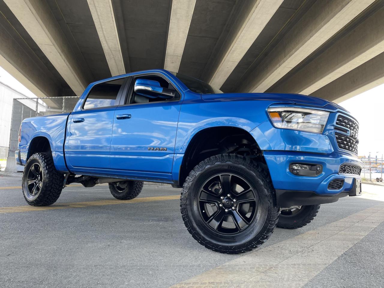 Used 2022 RAM 1500 SPORT GT 4WD E-TORQUE NAVI 6” LIFTED 37” M/Ts for sale in Langley, BC