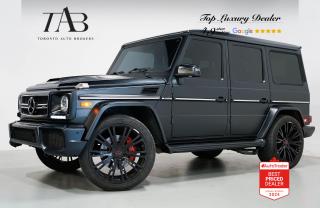 Used 2017 Mercedes-Benz G-Class G 63 AMG | RED LEATHER | CARBON FIBER | MATT BLACK for sale in Vaughan, ON