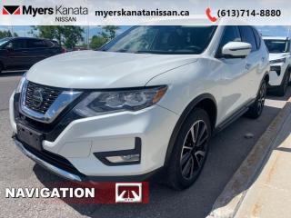 <b>ProPILOT ASSIST,  Navigation,  Sunroof,  Leather Seats,  Heated Seats!</b><br> <br>  Compare at $26495 - KANATA NISSAN PRICE is just $24995! <br> <br>   With all the modern technology you expect of new cars wrapped in a sleek and stylish exterior, this Nissan Rogue is the perfect crossover for the modern buyer. This  2020 Nissan Rogue is fresh on our lot in Kanata. This  SUV has 71,209 kms. Its  white in colour  . It has an automatic transmission and is powered by a  170HP 2.5L 4 Cylinder Engine. <br> <br> Our Rogues trim level is AWD SL. This Rogue SL is as safe as it gets with intelligent trace control, active ride control, intelligent engine braking, forward collision warning with automatic emergency braking and pedestrian detection, moving object detection, lane departure warning with emergency intervention, intelligent adaptive cruise control, rear emergency braking and collision intervention, rear sonar, Nissan ProPILOT ASSIST, and blind spot warning. Style and comfort abound with aluminum wheels, LED lighting, high beam assist, fog lights, heated power side mirrors with turn signals, hands free liftgate, power sunroof, remote start with preheating/precooling, Advanced Drive-Assist, AroundView 360 degree camera, remote keyless entry, heated leather steering wheel, mood lighting, heated leather memory seats, a 7 inch touchscreen, navigation, NissanConnect, Apple CarPlay and Android Auto, SiriusXM, Bluetooth, and Bose premium audio. This vehicle has been upgraded with the following features: Propilot Assist,  Navigation,  Sunroof,  Leather Seats,  Heated Seats,  Heated Steering Wheel,  Hands Free Liftgate. <br> <br/><br> Payments from <b>$402.02</b> monthly with $0 down for 84 months @ 8.99% APR O.A.C. ( Plus applicable taxes -  and licensing    ).  See dealer for details. <br> <br>*LIFETIME ENGINE TRANSMISSION WARRANTY NOT AVAILABLE ON VEHICLES WITH KMS EXCEEDING 140,000KM, VEHICLES 8 YEARS & OLDER, OR HIGHLINE BRAND VEHICLE(eg. BMW, INFINITI. CADILLAC, LEXUS...)<br> Come by and check out our fleet of 40+ used cars and trucks and 90+ new cars and trucks for sale in Kanata.  o~o