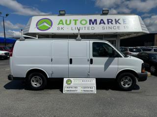 CALL OR TEXT KARL @ 6-0-4-2-5-0-8-6-4-6 FOR INFO & TO CONFIRM WHICH LOCATION.<br /><br />GMC SAVANA 1500 CARGO THAT'S AN ALL WHEEL DRIVE!! (4X4) THROUGH THE SHOP, INSPECTED AND READY TO GO. NO ACCIDENST EVER! WELL CARED FOR 2 OWNER VAN. RUNS AND DRIVES GREAT! WELL SERVICED, THERE IS LOTS OF LIFE LEFT IN THIS VAN<br /><br />2 LOCATIONS TO SERVE YOU, BE SURE TO CALL FIRST TO CONFIRM WHERE THE VEHICLE IS.<br /><br />We are a family owned and operated business for 40 years. Since 1983 we have been committed to offering outstanding vehicles backed by exceptional customer service, now and in the future. Whatever your specific needs may be, we will custom tailor your purchase exactly how you want or need it to be. All you have to do is give us a call and we will happily walk you through all the steps with no stress and no pressure.<br /><br />                                            WE ARE THE HOUSE OF YES!<br /><br />ADDITIONAL BENEFITS WHEN BUYING FROM SK AUTOMARKET:<br /><br />-ON SITE FINANCING THROUGH OUR 17 AFFILIATED BANKS AND VEHICLE                                                                                                                      FINANCE COMPANIES.<br />-IN HOUSE LEASE TO OWN PROGRAM.<br />-EVERY VEHICLE HAS UNDERGONE A 120 POINT COMPREHENSIVE INSPECTION.<br />-EVERY PURCHASE INCLUDES A FREE POWERTRAIN WARRANTY.<br />-EVERY VEHICLE INCLUDES A COMPLIMENTARY BCAA MEMBERSHIP FOR YOUR SECURITY.<br />-EVERY VEHICLE INCLUDES A CARFAX AND ICBC DAMAGE REPORT.<br />-EVERY VEHICLE IS GUARANTEED LIEN FREE.<br />-DISCOUNTED RATES ON PARTS AND SERVICE FOR YOUR NEW CAR AND ANY OTHER   FAMILY CARS THAT NEED WORK NOW AND IN THE FUTURE.<br />-40 YEARS IN THE VEHICLE SALES INDUSTRY.<br />-A+++ MEMBER OF THE BETTER BUSINESS BUREAU.<br />-RATED TOP DEALER BY CARGURUS 5 YEARS IN A ROW<br />-MEMBER IN GOOD STANDING WITH THE VEHICLE SALES AUTHORITY OF BRITISH   COLUMBIA.<br />-MEMBER OF THE AUTOMOTIVE RETAILERS ASSOCIATION.<br />-COMMITTED CONTRIBUTOR TO OUR LOCAL COMMUNITY AND THE RESIDENTS OF BC.<br /> $495 Documentation fee and applicable taxes are in addition to advertised prices.<br />LANGLEY LOCATION DEALER# 40038<br />S. SURREY LOCATION DEALER #9987<br />
