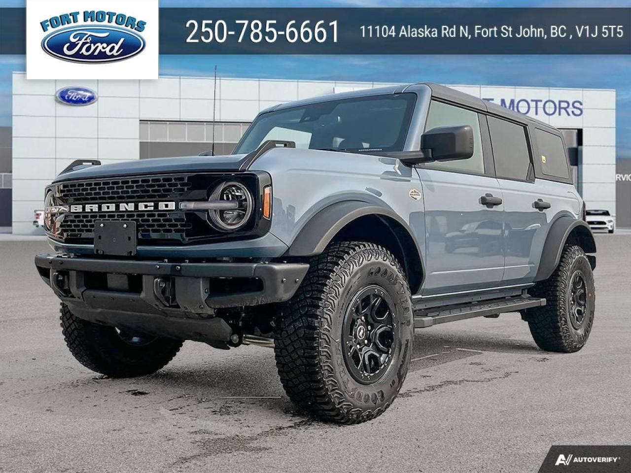 New 2024 Ford Bronco Wildtrak™ for sale in Fort St John, BC