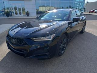 Used 2023 Acura TLX A-Spec LOCAL ACCIDENT FREE TRADE WITH ONLY 18,802 KMS, 2.0 TURBO 4 CYL 272 HP WITH ALL WHEEL DRIVE 10 SPEED AUTO, HEATED AND VENTILATED SEATS, 10.2