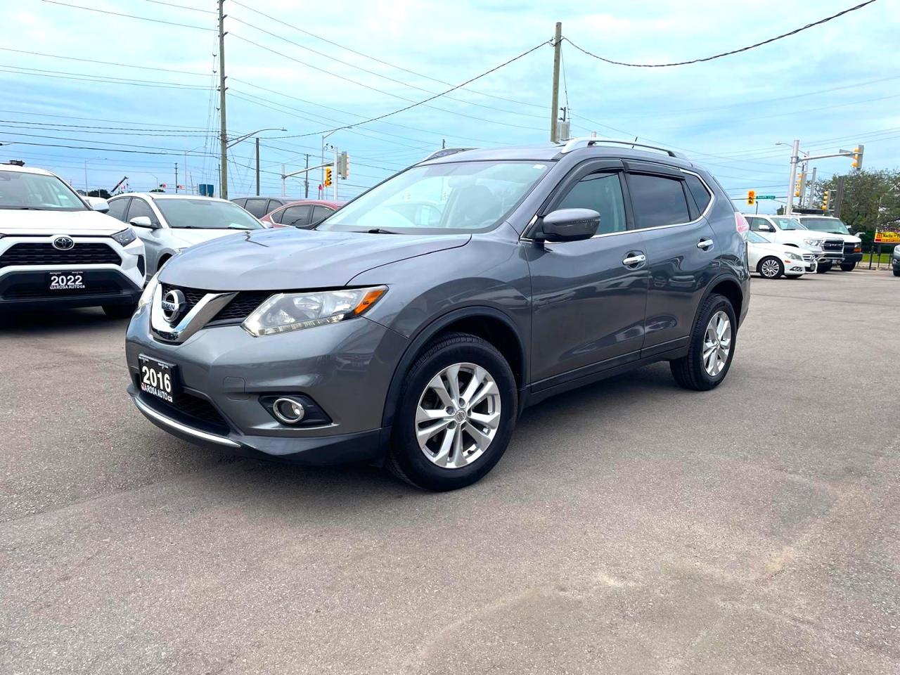 2016 Nissan Rogue AWD LOW KM NO ACCIDENT B-TOOTH CAMERA P- SUNROOF