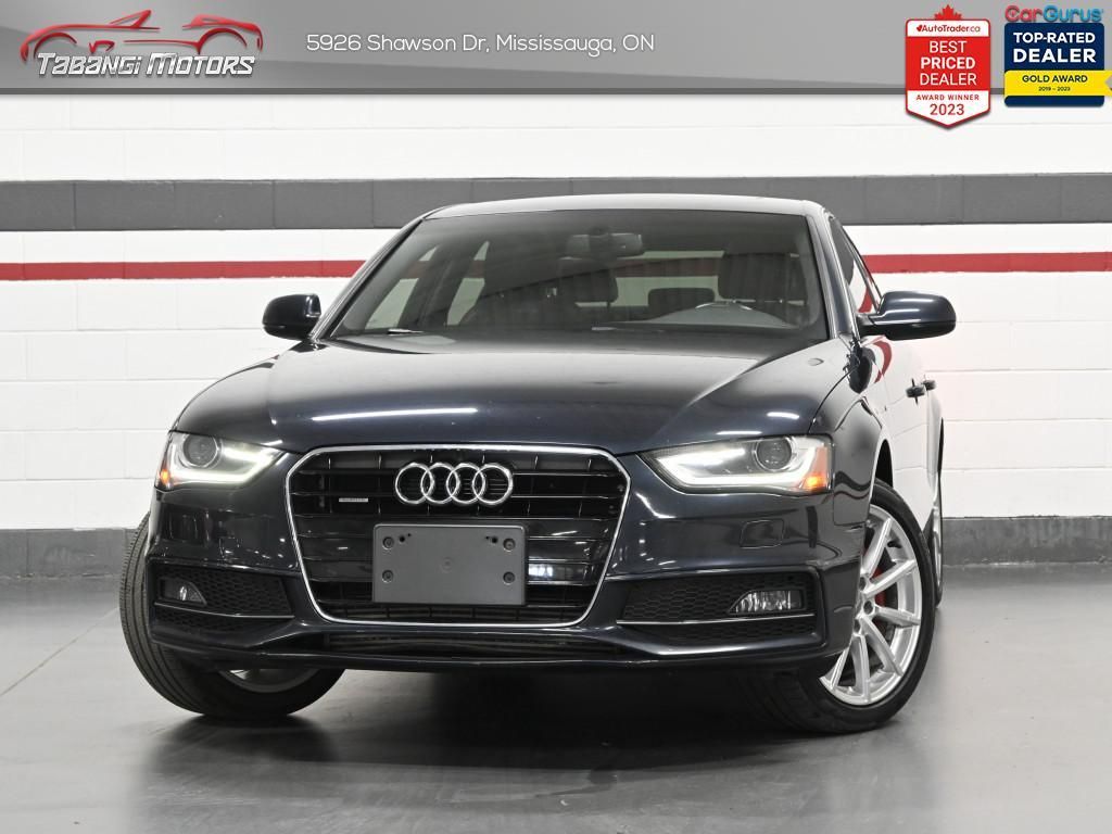 Used 2015 Audi A4 Progressiv S-Line Bluetooth Heated Seats Sunroof Navigation Push Button Start for Sale in Mississauga, Ontario