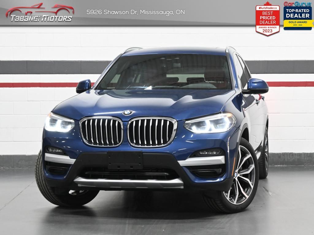 Used 2020 BMW X3 xDrive30i Ambient Light HUD Red Leather Navigation Panoramic Roof for Sale in Mississauga, Ontario