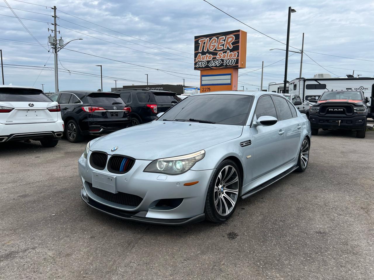 Used 2008 BMW 5 Series M5, MANUAL, V10, MAJOR SERVICES DONE, NO ACCIDENTS for sale in London, ON