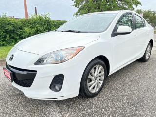 Used 2013 Mazda MAZDA3 4dr Sdn GS-SKY | Fully Loaded! | Sun-roof! | Low Km! for sale in Mississauga, ON