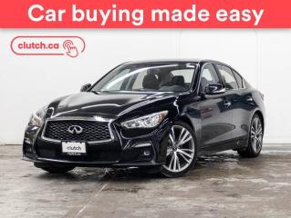 Used 2019 Infiniti Q50 3.0T AWD w/ Heated Front Seats, Nav, Power Sunroof for sale in Toronto, ON