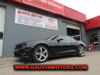 Used 2010 Chevrolet Camaro 2SS Leather, Loaded, Low Kms,  Gorgeous Car! for sale in Swift Current, SK