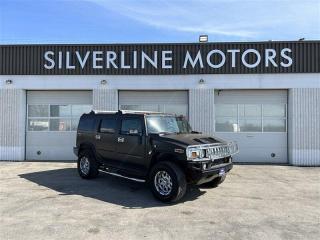 ***WHY BUY FROM SILVERLINE?***

*FINANCING AVAILABLE*

*CLEAN TITLE ONLY*

*TRADE-INS WELCOME*

*7 DAY INSURANCE*

*3 MONTH WARRANTY*

*MB SAFETY*

*NATIONWIDE DELIVERY AVAILABLE*

***WOW BLACK ON BLACK HUMMER H2 COMING SOON! 6.0 V8, 325 HP, 4X4, LEATHER INTERIOR, HEATED SEATS, POWER OPTIONS, SUNROOF, CHROME XD WHEELS WITH GREAT TIRES, UPGRADED LEDHEADLIGHTS AND EXTERIOR TRIM, WILL GO HOME WITH A FRESH BATTERY, OIL AND FILTER, 2 KEYS AND WARRANTY! RECENTLY ALL BALL JOINTS DONE, ALL BRAKES, DONT MISS OUT!





*****VALUE PRICED AT $23,991+TAX, WARRANTY INCLUDED******

*****VIEW AT SILVERLINE MOTORS, 1601 NIAKWA RD EAST******

*****CALL/TEXT 204-509-0008*****