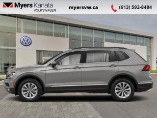 <b>Pedestrian Monitoring,  Power Liftgate,  17 inch Tulsa Alloy Wheels,  Autonomous Emergency Braking,  Blind Spot Detection!</b><br> <br>  Compare at $21629 - Our Price is just $20999! <br> <br>   This 2019 Tiguan splits the difference between a compact crossover and full size SUV, allowing for plenty of room and comfort while maintaining a manageable footprint and elegant style. This  2019 Volkswagen Tiguan is fresh on our lot in Kanata. <br> <br>The weekend warrior! As one of the most minimalist styled crossover SUVs, the Tiguan is the winner of elegance in its competition. Crisp lines, a luxurious ride quality and the largest interior within its class give this Tiguan the high marks as the leader of the crossover SUV segment.This  SUV has 112,345 kms. Its  pyrite silver in colour  . It has an automatic transmission and is powered by a  smooth engine.   This vehicle has been upgraded with the following features: Pedestrian Monitoring,  Power Liftgate,  17 Inch Tulsa Alloy Wheels,  Autonomous Emergency Braking,  Blind Spot Detection,  Kessy -keyless Access,  Push Button Start. <br> <br>To apply right now for financing use this link : <a href=https://www.myersvw.ca/en/form/new/financing-request-step-1/44 target=_blank>https://www.myersvw.ca/en/form/new/financing-request-step-1/44</a><br><br> <br/><br>Backed by Myers Exclusive NO Charge Engine/Transmission for life program lends itself for your peace of mind and you can buy with confidence. Call one of our experienced Sales Representatives today and book your very own test drive! Why buy from us? Move with the Myers Automotive Group since 1942! We take all trade-ins - Appraisers on site - Full safety inspection including e-testing and professional detailing prior delivery! Every vehicle comes with a free Car Proof History report.<br><br>*LIFETIME ENGINE TRANSMISSION WARRANTY NOT AVAILABLE ON VEHICLES MARKED AS-IS, VEHICLES WITH KMS EXCEEDING 140,000KM, VEHICLES 8 YEARS & OLDER, OR HIGHLINE BRAND VEHICLES (eg.BMW, INFINITI, CADILLAC, LEXUS...). FINANCING OPTIONS NOT AVAILABLE ON VEHICLES MARKED AS-IS OR AS-TRADED.<br> Come by and check out our fleet of 40+ used cars and trucks and 110+ new cars and trucks for sale in Kanata.  o~o