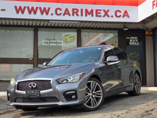 Used 2015 Infiniti Q50 Sport LOADED | NAVI | BOSE | BSM | 360 CAMERA | for sale in Waterloo, ON