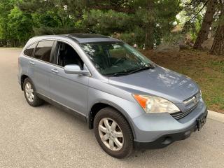 <div>2008 HONDA CRV EXL - ONLY 169,264KMS!!</div><div><br></div><div>TOP OF THE LINE! POWER HEATED LEATHER SEATS/POWER GLASS MOONROOF/ 4 WHEEL DRIVE AND MIXH MORE! TOO MUCH TO LIST!</div><div><br></div><div>1 LOCAL OWNER! </div><div><br></div><div>FREE CARFAX REPORT-CLEAN! NO INSURANCE CLAIMS! CLICK ON LINK BELOW:</div><div><br></div><div><a href=https://vhr.carfax.ca/?id=sG2eBQd+mE5idd0uNdJNIWKM38+O0NR/>https://vhr.carfax.ca/?id=sG2eBQd+mE5idd0uNdJNIWKM38+O0NR/</a><br></div><div><br></div><div>2008 HONDA CRV EX- L  - 1 LOCAL OWNER!</div><div>FULLY EQUIPPED INCLUDING <span style=font-size: 1em;>AUTOMATIC TRANSMISSION, ECONOMICAL 4 CYLINDER ENGINE, POWER GLASS MOON ROOF, PER HEATED LEATHER SEATS, PWR WINDOWS, PWR STEERING, PWR BRAKES, ABS, PWR MIRRORS, 4 WHEEL DRIVE (NOT FRONT WHEEL DRIVE), AUTOMATIC TRANSMISSION, AND LOTS MORE. </span></div><div><span style=font-size: 1em;><br></span></div><div><span style=font-size: 1em;>*****ALL ORIGINAL MANUALS, BOOKS AND KEYS/REMOTES INCLUDED IN SELLING PRICE
 </span></div><div><span style=font-size: 1em;><br></span></div><div><span style=font-size: 1em;>ONLY HST, LICENCE FEE AND OMVIC FEE ($12.50) ARE EXTRA. </span></div><div><span style=font-size: 1em;><br></span></div><div><span style=font-size: 1em;>NO OTHER (HIDDEN) FEES EVER! </span></div><div><span style=font-size: 1em;><br></span></div><div>YOU CERTIFY, AND YOU SAVE $$$<br>
AT THIS PRICE (NOT CERTIFIED), “This vehicle is being sold “as is,” unfit, not e-tested and is not represented as being in road worthy condition, mechanically sound or maintained at any guaranteed level of quality. The vehicle may not be fit for use as a means of transportation and may require substantial repairs at the purchaser’s expense. It may not be possible to register the vehicle to be driven in its current condition.” <span style=font-size: 1em;><br></span></div><div><span style=font-size: 1em;><br></span></div><div><span style=font-size: 1em;>PLEASE CALL 416-274-AUTO (2886) TO SCHEDULE AN APPOINTMENT AND TO ENSURE THAT THE VEHICLE YOURE INTERESTED IN IS STILL AVAILABLE.  
</span></div><div><span style=font-size: 1em;><br></span></div><div><span style=font-size: 1em;>RICHSTONE FINE CARS INC. </span></div><div><span style=font-size: 1em;> </span></div><div><span style=font-size: 1em;>855 ALNESS STREET, UNIT 17 </span></div><div><span style=font-size: 1em;>TORONTO, ONTARIO </span></div><div><span style=font-size: 1em;>M3J 2X3 </span></div><div><span style=font-size: 1em;><br></span></div><div><span style=font-size: 1em;> WE ARE AN OMVIC CERTIFIED DEALER AND PROUD MEMBER OF THE UCDA. </span></div><div><span style=font-size: 1em;><br></span></div><div><span style=font-size: 1em;>SERVING TORONTO/GTA & CANADA WIDE SALES SINCE 2000!! </span></div><div><span style=font-size: 1em;><br></span></div><div><span style=font-size: 1em;>WE CAN ASSIST OUT OF PROVINCE PURCHASERS, AS WELL. </span></div><div><span style=font-size: 1em;><br></span></div><div><span style=font-size: 1em;><br></span></div><div><span style=font-size: 1em;>2008 HONDA CRV EXL</span></div><div><span style=font-size: 1em;><br></span></div><div><span style=font-size: 1em;>AUTOMATIC TRANSMISSION </span></div><div><span style=font-size: 1em;>ECONOMICAL 4 CYLINDER ENGINE (2.4 LITRE)</span></div><div><span style=font-size: 1em;>PREMIUM SOUND SYSTEM </span></div><div><span style=font-size: 1em;>KEYLESS ENTRY </span></div><div><span style=font-size: 1em;>POWER GLASS MOON ROOF</span></div><div><span style=font-size: 1em;>ALLOY WHEELS </span></div><div><span style=font-size: 1em;>CRUISE CONTROL </span></div><div><span style=font-size: 1em;>ABS </span></div><div><span style=font-size: 1em;>Power locks </span></div><div><span style=font-size: 1em;>Power mirrors </span></div><div><span style=font-size: 1em;>Power steering </span></div><div><span style=font-size: 1em;>Remote keyless entry </span></div><div><span style=font-size: 1em;>Tilt wheel </span></div><div><span style=font-size: 1em;>Power windows </span></div><div><span style=font-size: 1em;>Rear window defroster </span></div><div><span style=font-size: 1em;>Tinted glass </span></div><div><span style=font-size: 1em;>CD player
Premium audio </span></div><div><span style=font-size: 1em;>Bucket seats</span></div><div><span style=font-size: 1em;>Heated seats </span></div><div><span style=font-size: 1em;>Airbag: driver </span></div><div><span style=font-size: 1em;>Alarm </span></div><div><span style=font-size: 1em;>Anti-lock brakes </span></div><div><span style=font-size: 1em;>Traction control  </span><br></div>