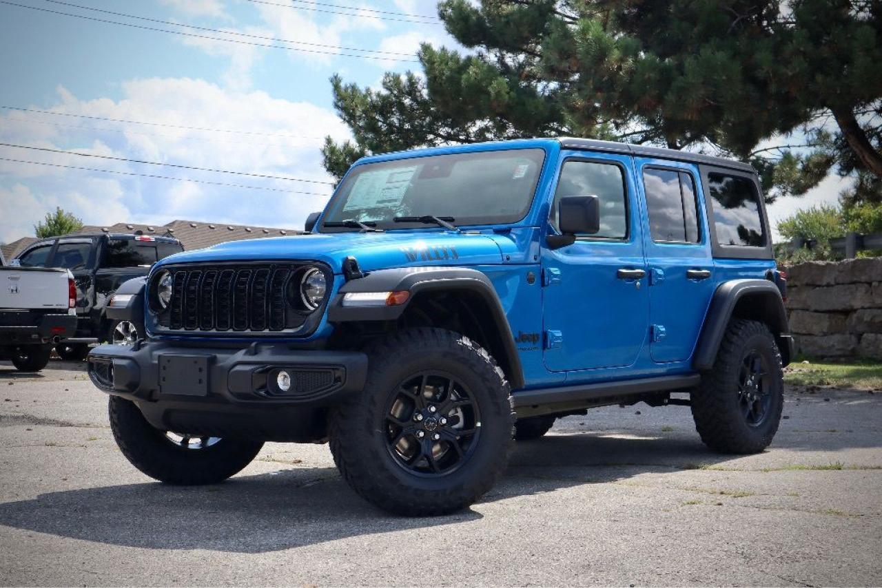 New 2024 Jeep Wrangler Willys 4 Door 4x4 for sale in Waterloo, ON