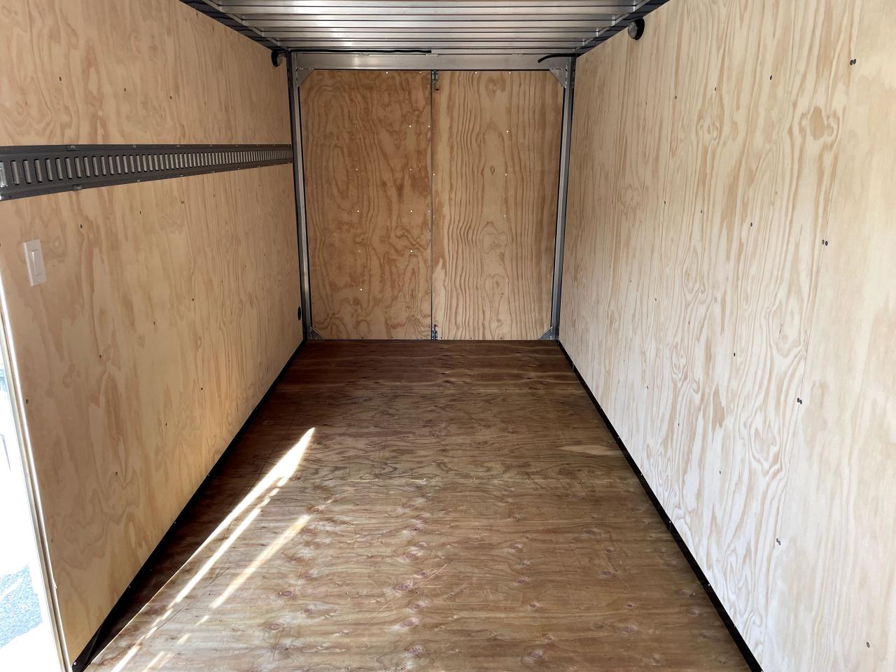 2024 Canadian Trailer Company 7x14 V Nose Cargo Trailer Aluminum Tandem Axle Photo14