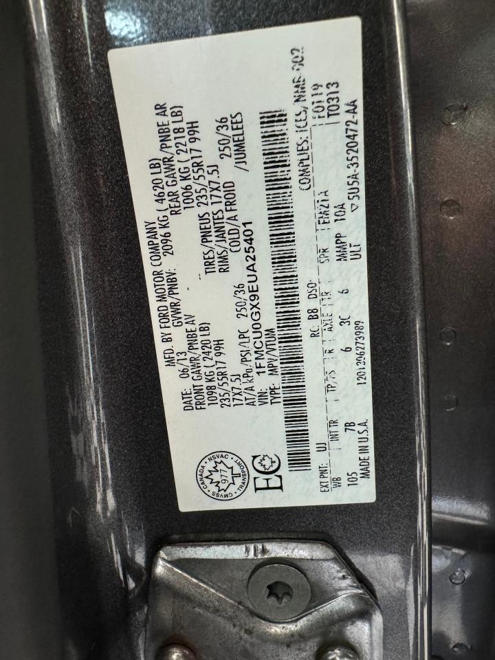 2014 Ford Escape SE+Camera+Remote Start+Power Lift Gate+New Tires - Photo #38