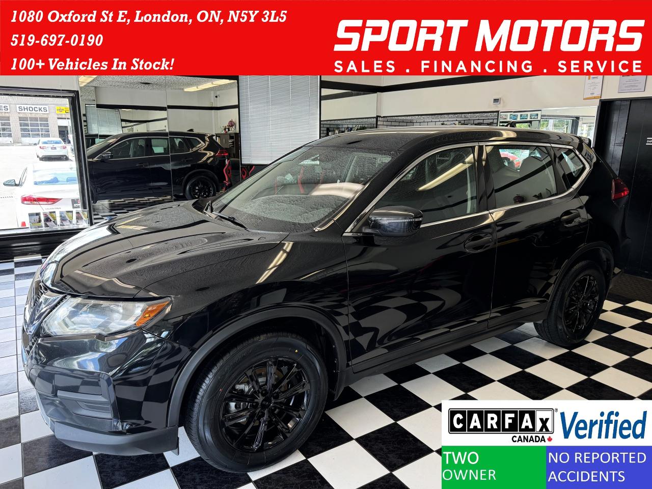 2018 Nissan Rogue S+Blind Spot+New Tires+Apple Play++CLEAN CARFAX Photo56