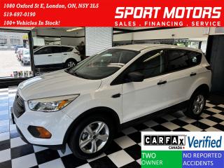 Used 2017 Ford Escape S+New Tires+New Brakes+Camera+CLEAN CARFAX for sale in London, ON