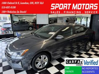 Used 2020 Hyundai Elantra Preferred W/Sun+New Tires for sale in London, ON