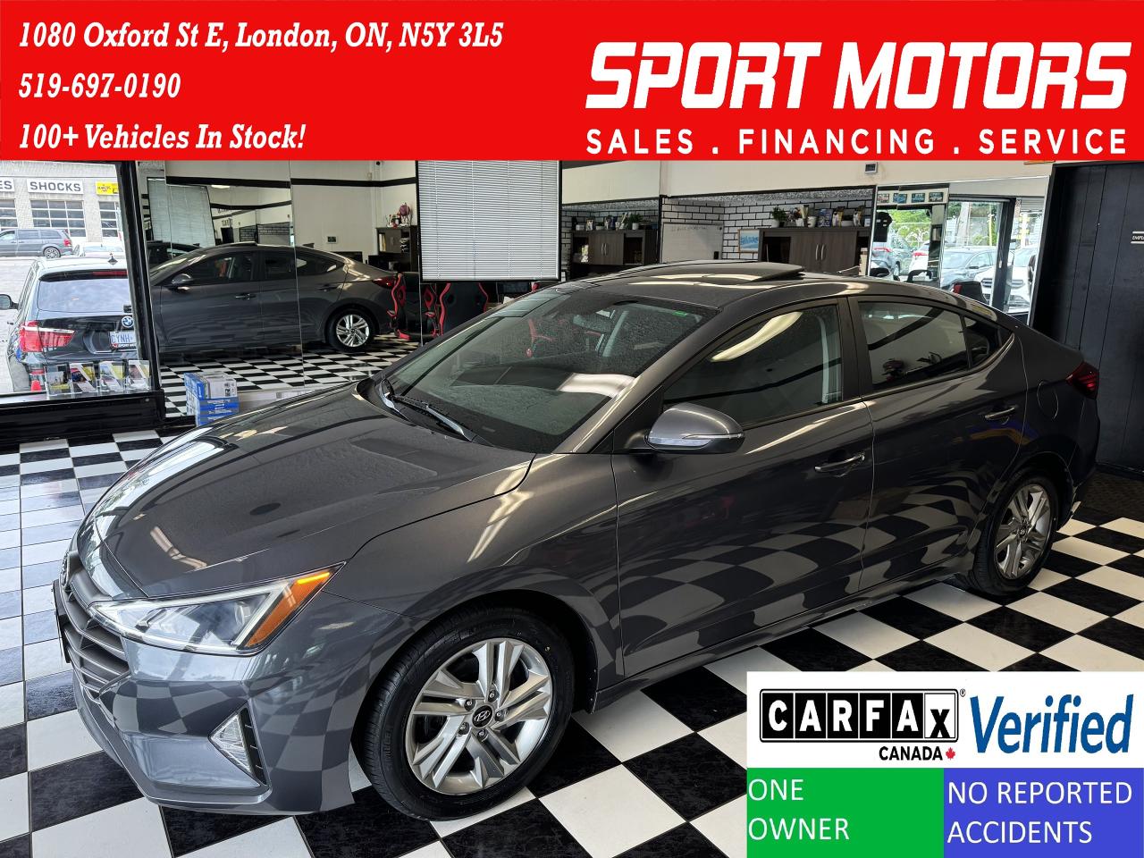 2020 Hyundai Elantra Preferred W/Sun&Safety+New Tires+CLEAN CARFAX - Photo #1